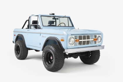 Ford - Matte Baby Blue Bronco, HD Png Download, Free Download