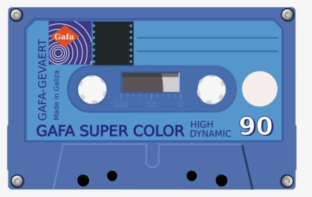 Audio Cassette Png - Cassette Clip Art, Transparent Png, Free Download