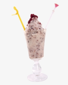 Smoothie Ice Cream Milkshake Red Bean Ice Sundae - Red Bean Ice, HD Png Download, Free Download