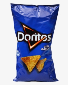 Doritos Chips Cool Ranch 311 Gm - Chip Bag Snack Size, HD Png Download, Free Download