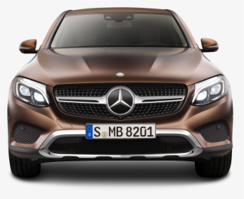 Brown Mercedes Benz Gle Coupe Front View Car Png Image - Mercedes Glc 2019 Colors, Transparent Png, Free Download