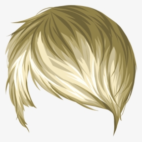 Stardoll Hair Coloring Blond Hairstyle - Transparent Male Anime Hair Png, Png Download, Free Download