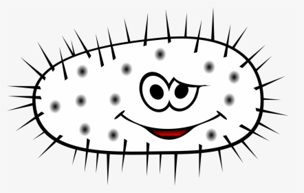 Bacteria Clipart Black And White, HD Png Download, Free Download