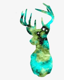 Images Of Animal Head Png - Galaxy Deer Transparent, Png Download, Free Download