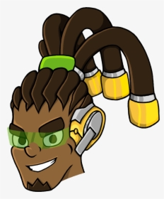 Png Free Head Transparent Lucio - Overwatch Lucio Head, Png Download, Free Download