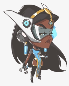 Lucio Drawing Symmetra - Overwatch Cute Sprays Png, Transparent Png, Free Download