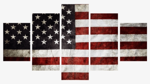 Vintage Grunge American Flag Canvas Prints"  Class= - Canvas, HD Png Download, Free Download