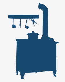Transparent Mayilpeeli Png - Silhouette Of A Stove, Png Download, Free Download