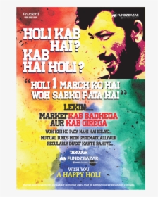 Transparent Happy Holi Png - Poster, Png Download, Free Download