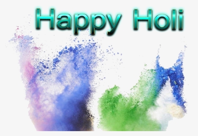 Holi 2019 Png Image Download - Holi Colour In Air, Transparent Png, Free Download