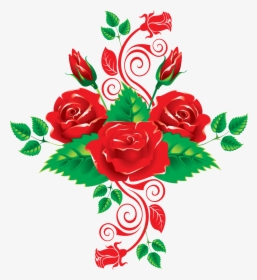 Rose Clip Art - Rose Vector Flower Png, Transparent Png, Free Download