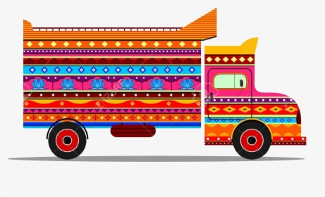 All India Delivery - Indian Truck Clipart, HD Png Download, Free Download