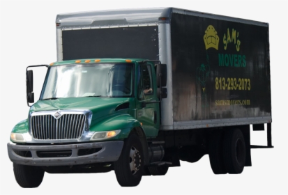 Sams Movers Truck - Trailer Truck, HD Png Download, Free Download
