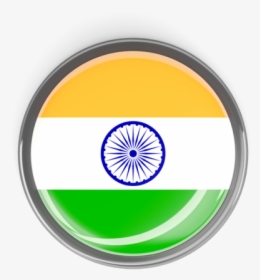 India Transparent Button - Flag Of India, HD Png Download, Free Download