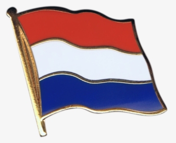 Netherlands Flag Pin, Badge - Mexican Flag Drawing Easy, HD Png Download, Free Download