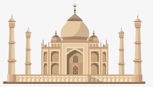 Taj Mahal India Png Clip Art - Transparent Taj Mahal Clipart, Png Download, Free Download