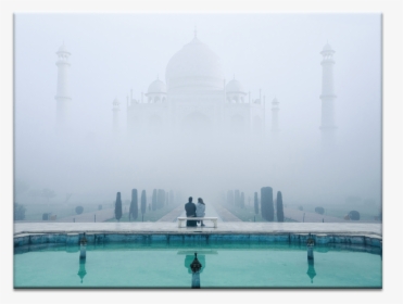 Misty Taj Mahal - Taj Mahal, HD Png Download, Free Download