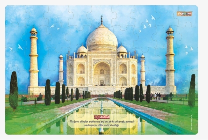 Zigyasaw Taj Mahal Premium 54 Pcs Jigsaw Giant Floor - Dimension Of The Taj Mahal, HD Png Download, Free Download
