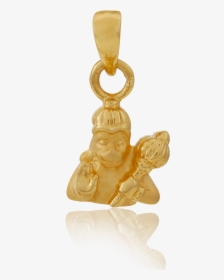Divine Gold Hanuman Pendant - Pendant, HD Png Download, Free Download
