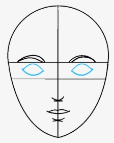 Shiva Drawing Easy - Basic Face Shapes Drawing, HD Png Download, Free Download