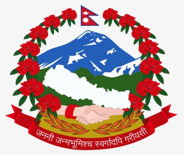 Emblem Of Nepal - Coat Of Arms Of Nepal, HD Png Download, Free Download