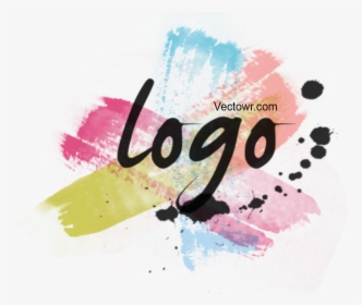 Watercolor Brush Effect Logo & Animation, - Calligraphy, HD Png Download, Free Download