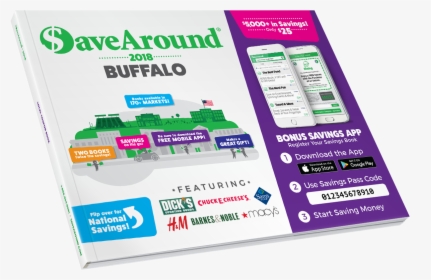 2019 Save Around Coupon Book, HD Png Download, Free Download