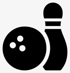 Png File Svg - Bowling Ball Clip Art Black And White, Transparent Png, Free Download