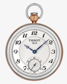 Tissot Bridgeport Lepine Mechanical Watch With Silver - Tissot Pocket Watch Mechanical, HD Png Download, Free Download