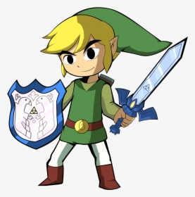 The Legend Of Zelda Clipart Toon Link - Toon Link Walking Legend Of Zelda, HD Png Download, Free Download