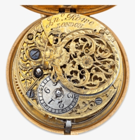 18th-century English Gold Pocket Watch - 18th Century Pocket Watch, HD Png Download, Free Download