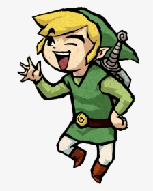 Toon Link - Zelda Wind Waker Link, HD Png Download, Free Download