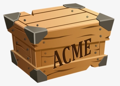 Free Crate - Looney Tunes Acme Crate, HD Png Download, Free Download