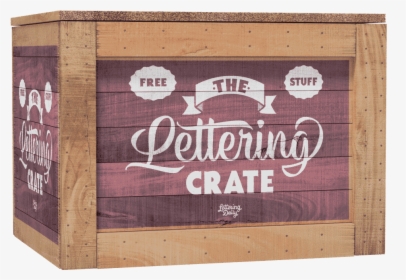 The Lettering Crate - Plywood, HD Png Download, Free Download