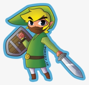 Image Of Toon Link - Cartoon, HD Png Download, Free Download