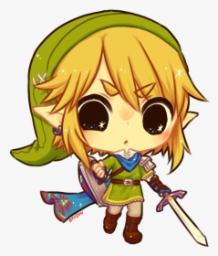 Collection Of Free Link Drawing Hyrule Warriors Download - Link Breath Of The Wild Chibi, HD Png Download, Free Download