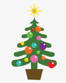 December Holidays Tree Clip Art Image Png - Christmas Holiday Clipart, Transparent Png, Free Download