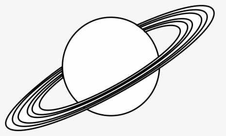 Mars Cliparts Outline - Black And White Planet, HD Png Download, Free Download