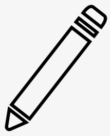 Edit Interface Symbol Of Pencil Outline Svg Png Icon - Pencil Outline Png, Transparent Png, Free Download