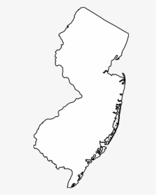 Clip Art New Jersey Outline Png - New Jersey Colony Map Outline, Transparent Png, Free Download