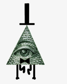 Illuminati Bill Cipher Eye Of Providence Secret Society - Illuminati Triangle, HD Png Download, Free Download
