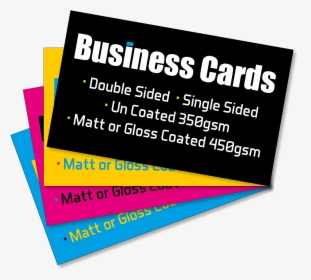 Business Cards Printing Png, Transparent Png, Free Download