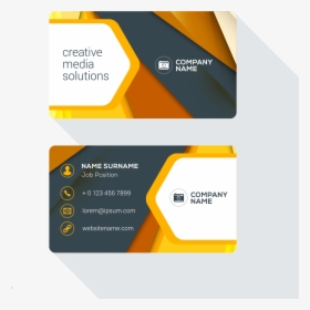 Clip Art Creative Business Cards Design - Visiting Card Design Png Free, Transparent Png, Free Download