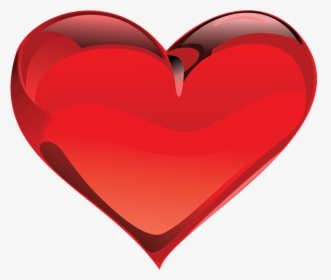 Heart Stencil Clip Art - Large Red Heart, HD Png Download, Free Download