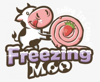 Moo Business Cards Phone Number Pricing - Freezing Moo Rolling Ice Cream, HD Png Download, Free Download
