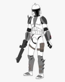 Freeuse Download Clone Trooper Art Costume Design Drawings - Star Wars Clone Trooper Designs, HD Png Download, Free Download
