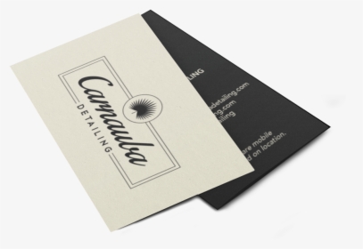 Carnauba Business Cards Professional Elegant Fancy - Graphic Design, HD Png Download, Free Download