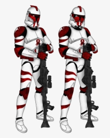 Republic Drawing Clone Commando Transparent Png Clipart - Star Wars Clone Scuba Trooper, Png Download, Free Download