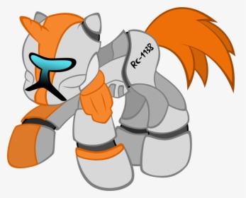 Transparent Clone Trooper Clipart - My Little Pony The Clone Wars, HD Png Download, Free Download