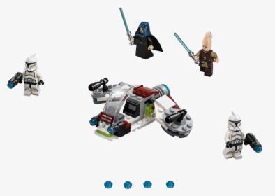 Lego Star Wars Jedi And Clone Trooper Battle Pack 75206, HD Png Download, Free Download